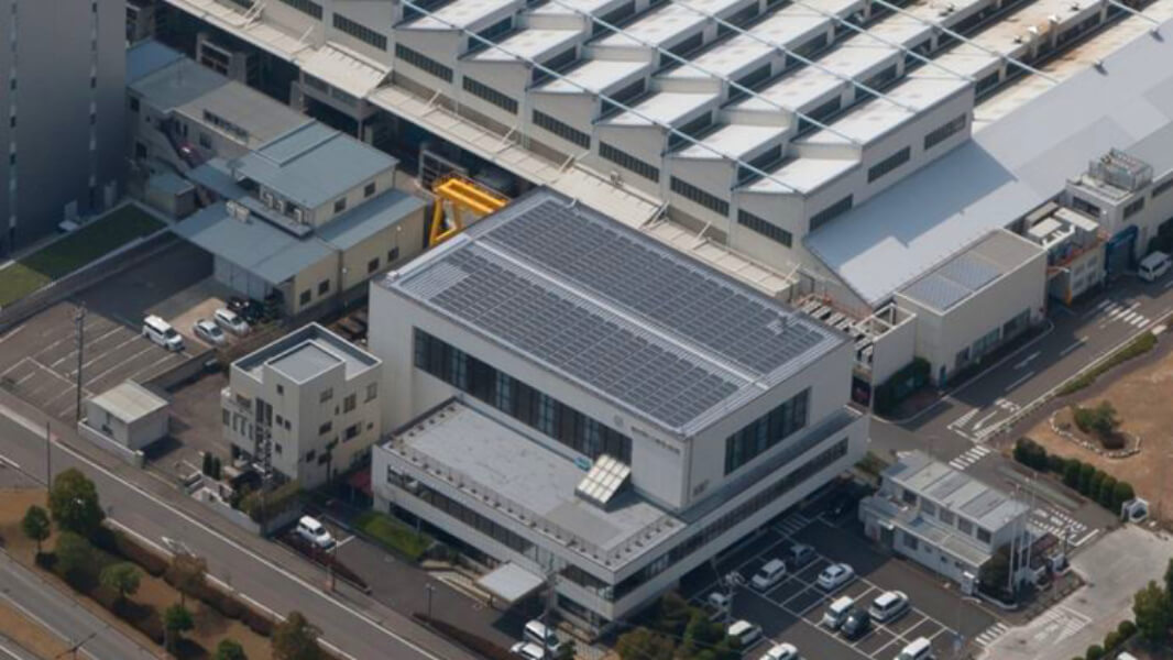 Rooftop of the welfare hall